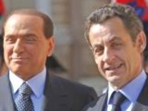Silvio e Sarkò contro l'Ue