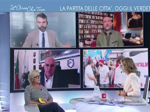 "Enrico Letta è un fesso". Bordate a L'Aria che Tira, poi l'improvviso cambio di discorso