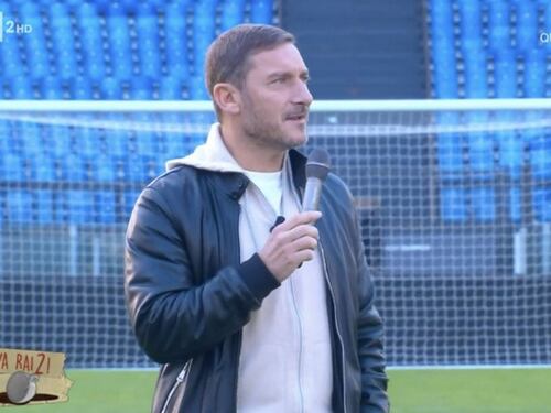 Totti e Spalletti, la telefonata da Fiorello: "E pace fu"