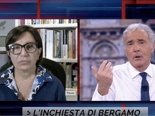 Frasi negazioniste, a Non è l'Arena la Gismondo respinge le accuse: cosa ho detto davvero sulle bare di Bergamo