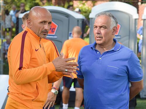 Pallotta cena con Spalletti