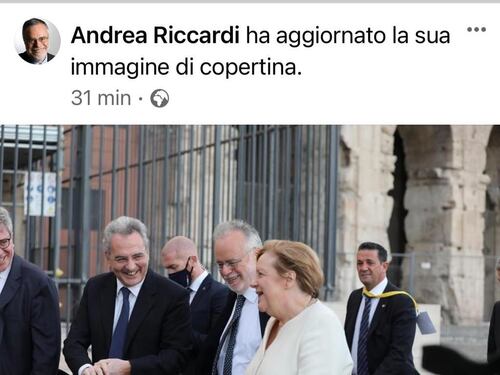 Un candidato di bandiera che ci crede: Andrea Riccardi si gioca la carta Merkel e sogna il Quirinale