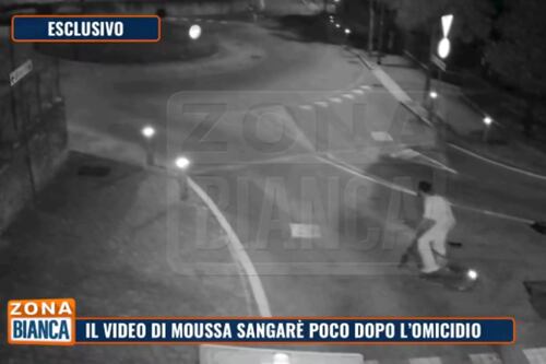 Sharon Verzeni, le immagini esclusive di Moussa Sangare: "Commette un errore"