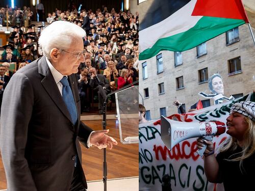 Mattarella, lezione agli studenti pro Gaza: "Dico quello che penso, come all'Onu"