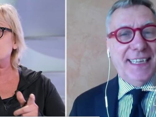 L'Aria Che Tira, "non ti rispondo" "sei un cafone"Sul caso Renzi i giornalisti Maria Teresa Meli e Barbacetto si insultano
