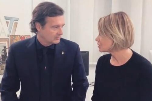 Simona Ventura e Gerò Carraro: addio sui social con un video-messaggio