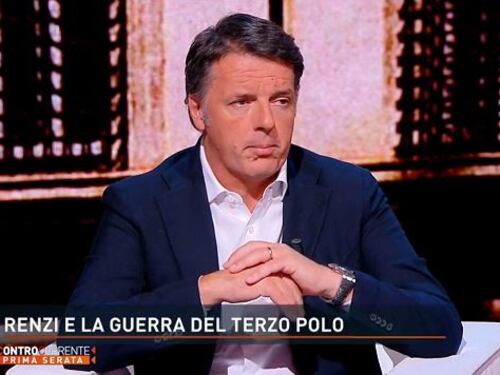 Controcorrente, Renzi fa la profezia sulle elezioni: "Sarà una sfida tra noi e la destra"