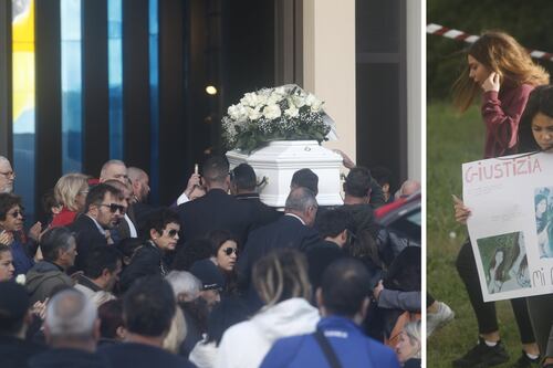 L'ultimo saluto a Desirée: "Adesso giustizia"