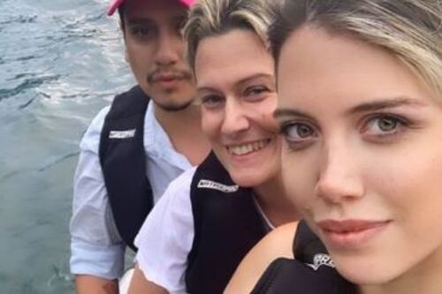 Wanda Nara si ribalta con la moto d'acqua. Come racconta l'incidente