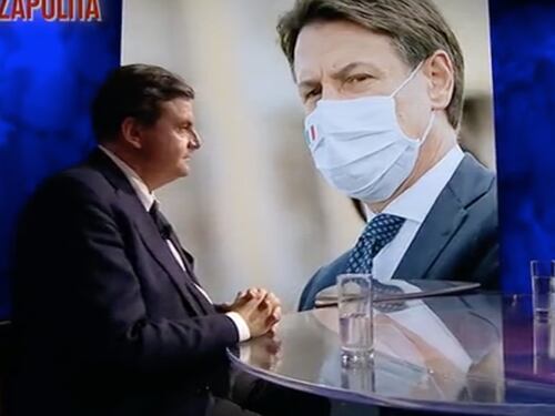 Carlo Calenda e la maledizione del Covid: sta per succedere di nuovo, bordata a Conte a Piazzapulita