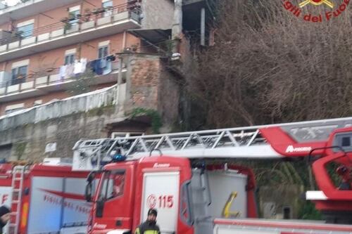 Frana a Castel Giubileo. Evacuato palazzo di 4 piani