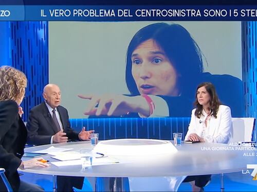Otto e mezzo, l'ultimo appello di Mieli a Schlein: "Si ritiri dalla corsa". Campo largo nel caos