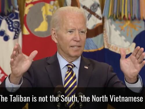 Talebani a Kabul? Usa in fuga come in Vietnam? "Non accadrà mai"- Le ultime parole famose di Joe Biden