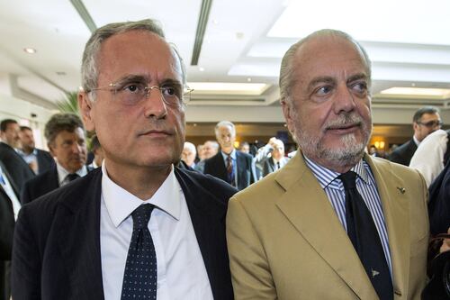 Lazio beffata, il Napoli anticipa la gara di Mosca