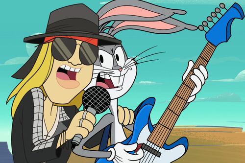 Axl Rose diventa un cartoon e duetta con Bugs Bunny