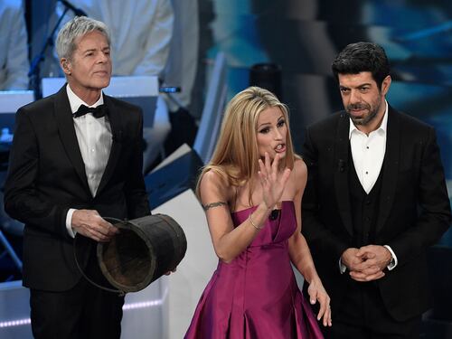 Sanremo 2018, le pagelle di stile: Michelle incanta in nude e colore