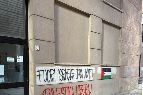Firenze, scritta antisemita all'ateneo: "Fuori Israele dall'università"