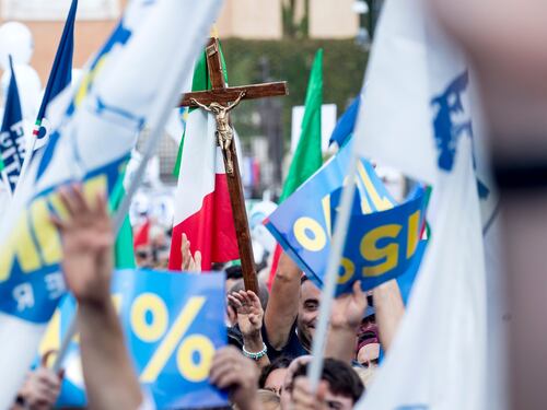 L'Orgoglio Italiano riempie piazza San Giovanni