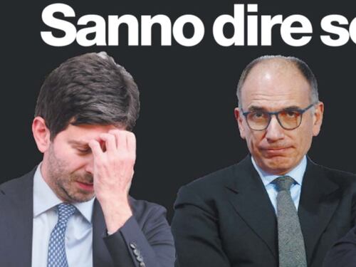 Tre signornò che si vedono per sfornare un tweet. Da Conte, Letta e Speranza nessun nome per il Colle