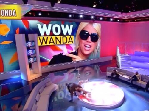 Wanda Nara, tango col botto a Tiki Taka