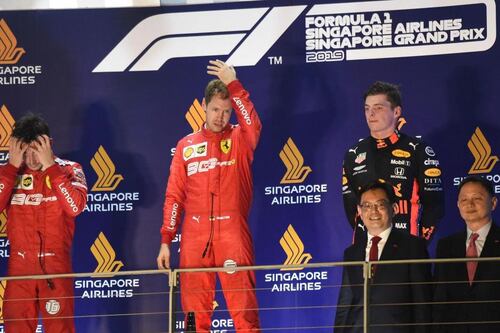 Trionfo Ferrari. Vettel-Leclerc, che doppietta a Singapore
