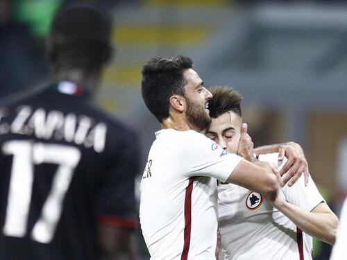 Poker al Milan, la Roma si riprende il secondo posto