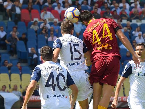 La Roma non sa più vincere: col Chievo è solo 2-2