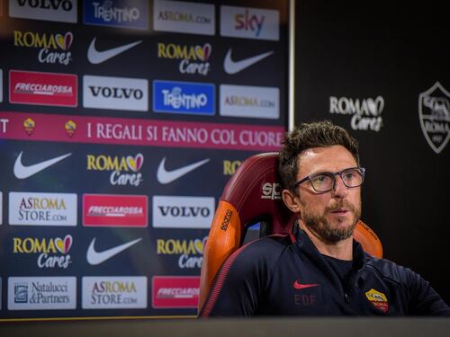 Roma, Di Francesco: "Col Crotone ci pensa El Shaarawy"