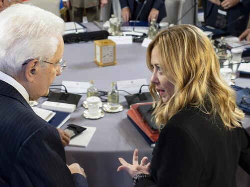 Meloni al Quirinale, "sintonia" con Mattarella. Il "rammarico" per le parole di Garofani