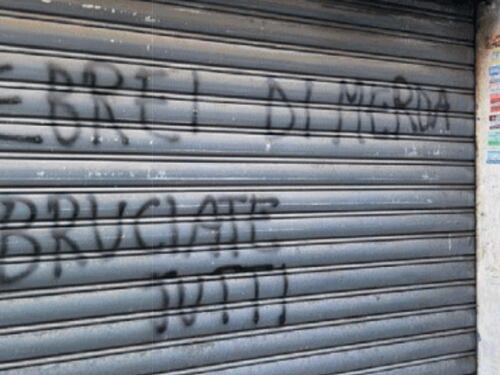 ProPal, a due anni dal 7 ottobre botte, scritte e striscioni. Cresce l’odio contro gli ebrei