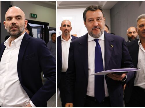 Salvini al processo contro Saviano: "Non ritiro la querela". Lo show dello scrittore: "Vergogna"