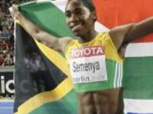 La Semenya è a casa Per lei un bagno di folla