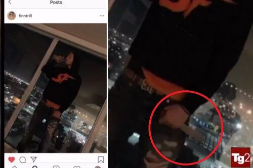 Elder Lee, la foto con il coltello postata prima di partire
