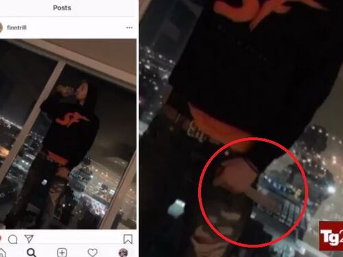 Elder Lee, la foto con il coltello postata prima di partire