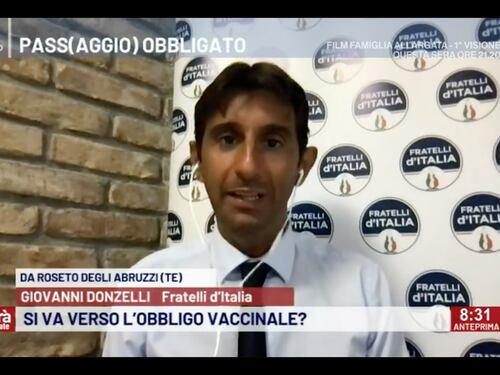 Agorà, Giovanni Donzelli zittisce i critici di Fratelli d’Italia: "Basta criminalizzare chi fa domande sul vaccino"