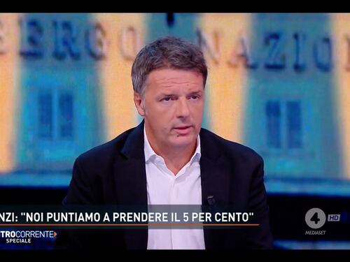 Controcorrente, “siamo in fascia protetta...”. Matteo Renzi a valanga su Luigi Di Maio: la frase che non si può dire