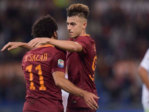El Shaarawy e Salah a Villa Stuart prima del match contro l'Empoli