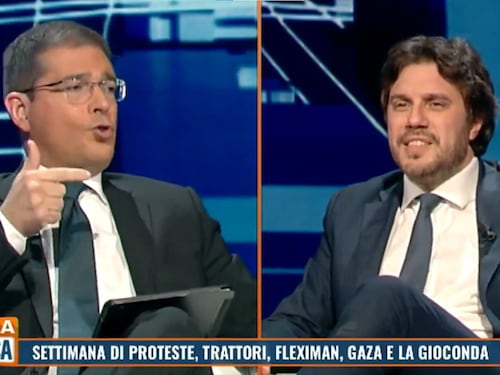 Zona Bianca, Capezzone incontenibile contro le follie sinistre: "Viene giù tutto"