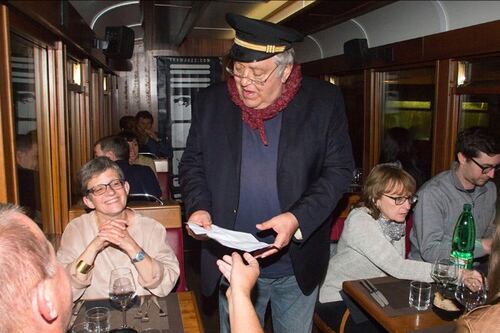 Maurizio Mattioli ricorda Aldo Fabrizi al Teatro Tirso e sale sul tram