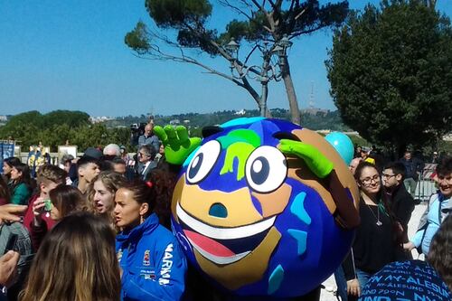 Scuole protagoniste al villaggio della Terra di Roma