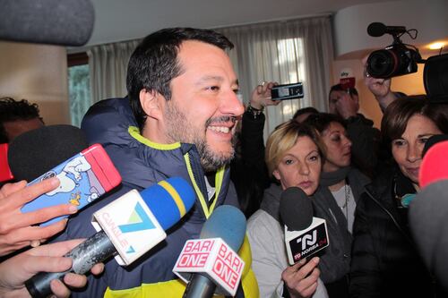 Salvini dice no ai Cinque Stelle: "Mai gruppo unico alle Europee"
