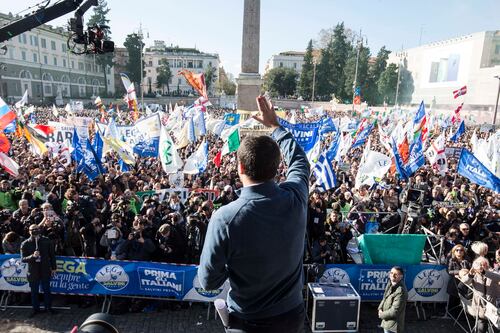 Così Salvini dà l'assalto al Campidoglio