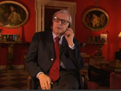 Cartabianca, la previsione di Vittorio Sgarbi: quanto ci teniamo Draghi al Governo