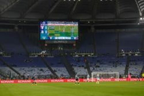 Lazio, stadio vuoto anche contro il Sassuolo