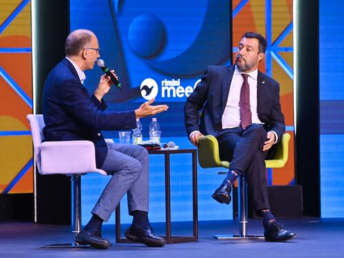 Enrico Letta e Matteo Salvini, scontro totale. Settimana decisiva per il governo Draghi