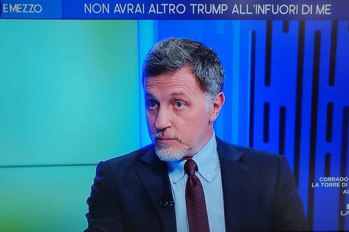 Meloni? "È suonata la campana". Euforia da Gruber: la sparata di Giannini