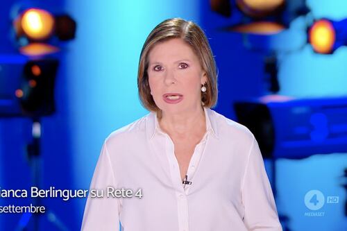 Bianca Berlinguer, sorpresa nel secondo spot per Rete4: spunta un indizio...
