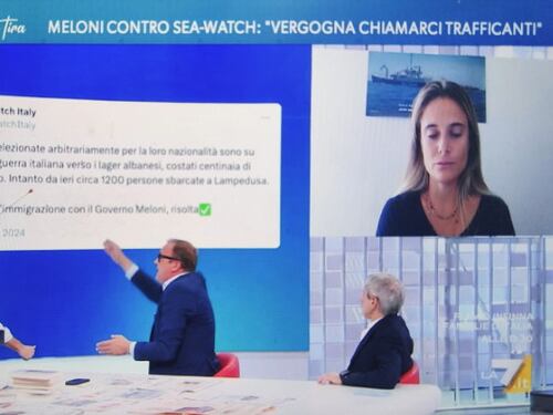 Migranti, ciclone Cerno su Sea Watch: "Fanno politica e si credono il dio Nettuno"