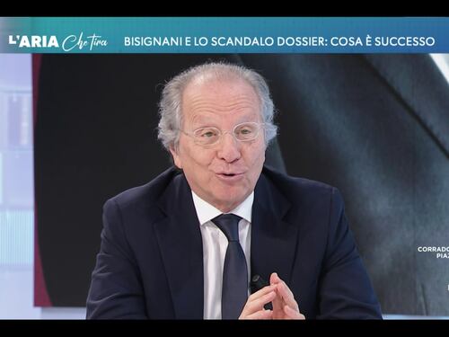 L’Aria che Tira, Bisignani sul dossieraggio: “Polpetta avvelenata dai servizi segreti”