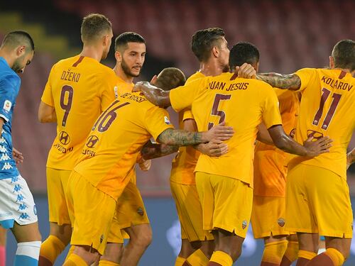 Mertens al fotofinish riagguanta la Roma: 1-1 al San Paolo